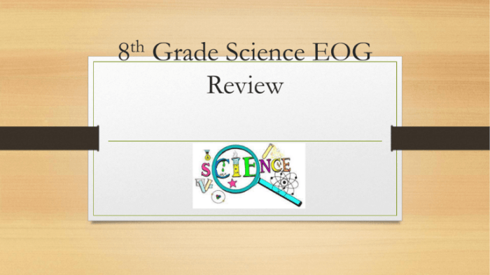 Eog test prep science review