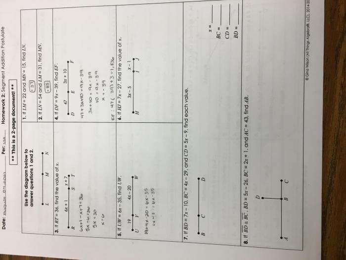 Unit one test study guide geometry basics