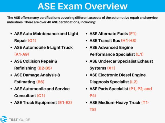 Ase preparation technician