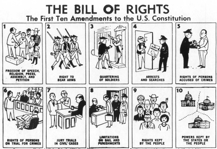 Amendments worksheet bill of rights 1 10