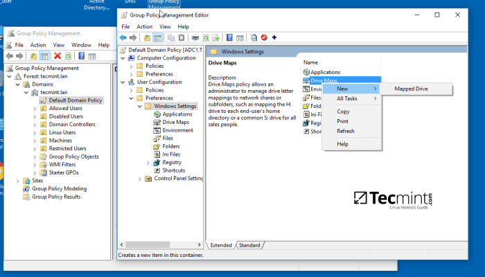 Default shared folders in a domain controller